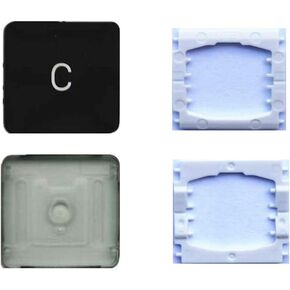 Replacement Individual C Key Cap and Hinges are Applicable for MacBook Pro A1706 A1707 A1708 US Keyboard to Replace The C Key Cap and Hinge