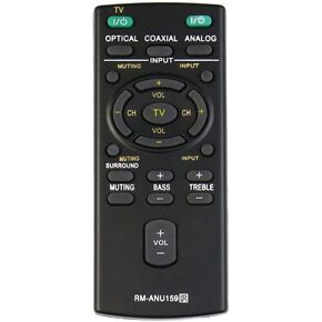 RM-ANU159 Replace Remote Control for Sony Home Theater Replace Remote Control HT-CT60 /C SA-CT60