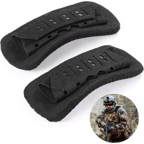 OMISTAR 2 Pcs Shoulder Strap Pads, Backpack Strap Cushion Pads, Operational Vest Shoulder Pads, Breathable Mesh Bag Strap Pads for Men, Lightweight Soft Strap Pads
