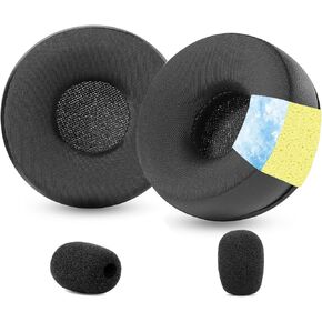 TaiZiChangQin Cooling Gel Ear Pads Ear Cushions Replacement Compatible with Logitech H820e H570e H650e Wireless Stereo USB PC Headphone Upgrade Earpads