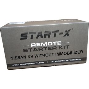 Start-X Remote Starter Kit for Nissan, NV1500, NV2500, NV3500 2012-2021 Without an Immobilizer || 3X Lock to Remote Start || Zero Wire Splicing! 2012 2013 2014 2015 2016 2017 2018 2019 2020 2021