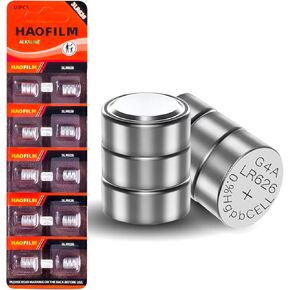 HAOFILM 3LR626，3AG4，3X377 Advanced Alkaline Battery, 4.5V Round Coin Cell Battery, for Laser Training Cartridges (Pack of 10)