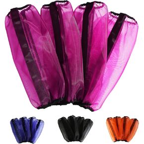 Horse Leggings Fine Mesh Horse Fly Boots Breathable Horse Boots Leg Wraps (Set of 4) Universal Size Provide Protection for Your Horse Against Horsefly