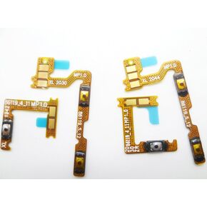 2X Power On Off Volume Side Button Key Flex Cable Connector Module Replacement Compatible with Samsung Galaxy A20S A207