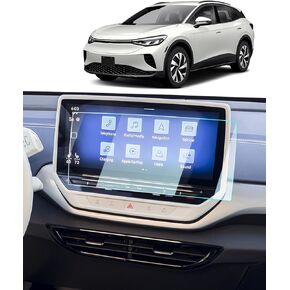 BIXUAN Tempered Glass Screen Protector for 2021-2024 Volkswagen ID.4 Accessories Navigation 12 Inch Touch Screen Protection Against Scratches and Fingerprints