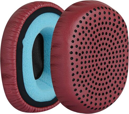 Geekria QuickFit Replacement Ear Pads for Skullcandy Riff Wireless Headphones Ear Cushions, Headset Earpads, Ear Cups Cover Repair Parts (Moab Red) in Saudi Arabia
