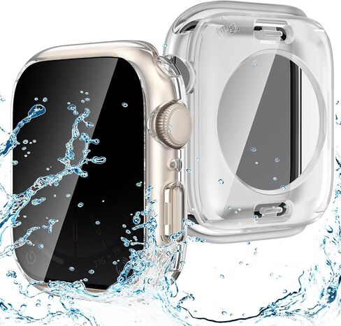 Goton Privacy Waterproof Case for Apple Watch 44mm Series 6/5/4/SE in Saudi Arabia