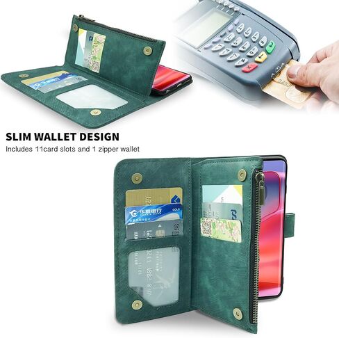 Compatible with Moto Edge 50 Pro 5G Wallet Case and Premium Vintage Leather Flip Credit Card Holder Stand Cell Phone Cover for Moto Edge 50 Pro 5G Men Women Brown in Kuwait