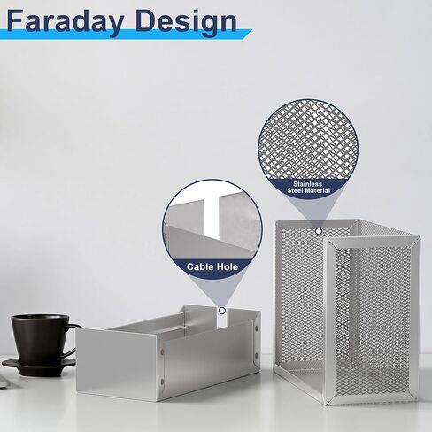 Large WiFi Router Cover, Faraday Cage for WiFi Router, Stainless Steel WiFi Router Cover in Kuwait