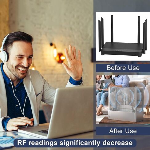 Large WiFi Router Cover, Faraday Cage for WiFi Router, Stainless Steel WiFi Router Cover in Kuwait