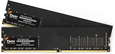 DATO 8GB DDR4 3200MHz PC4-25600 CL22 1.2V 288-Pin Non-ECC UDIMM وحدة ذاكرة الوصول العشوائي المكتبية in Kuwait