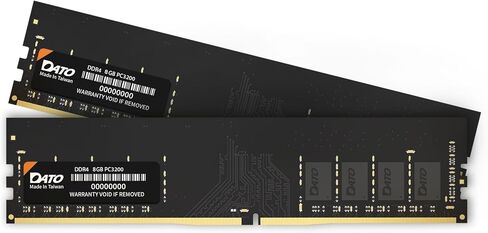 DATO 8GB DDR4 3200MHz PC4-25600 CL22 1.2V 288-Pin Non-ECC UDIMM وحدة ذاكرة الوصول العشوائي المكتبية in Kuwait