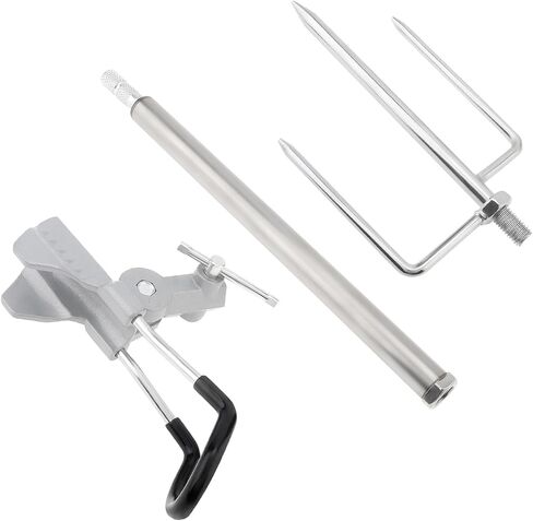 Fishing Rod Holders for Bank Fishing, Fishing Pole Holders for Ground & Beach, 360 Degree Adjustable & Detachable Fishing Pole Stand Equipment in Kuwait