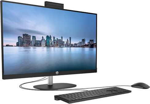 كمبيوتر HP 2024 الأحدث الكل في واحد، شاشة 21.5 بوصة FHD، ذاكرة الوصول العشوائي 8 جيجابايت، 512 جيجابايت SSD، Intel Celeron J4025، كاميرا ويب، WiFi 6، HDMI، Windows 11 Pro، مع ترخيص Microsoft Office مدى الحياة وماوس لاسلكي صامت in Saudi Arabia