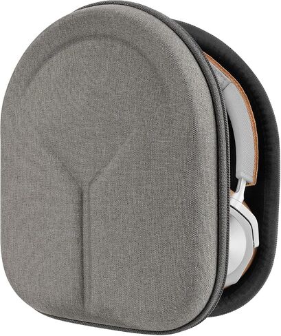Geekria Shield Headphones Case Compatible with B&O Play Beoplay H9i, H95, H9, H8, H6, H4, H2 Case, Replacement Hard Shell Travel Carrying Bag with Cable Storage (Grey) in Saudi Arabia