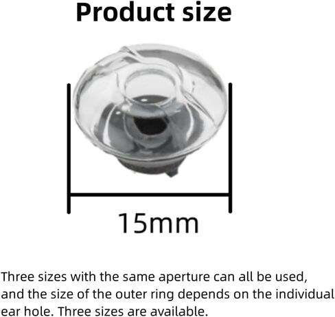 Voyager 5200 Ear Tips Replacement - Comfort Silicon with in-Ear Foam Compatible with Plantronics Ploy Voyager 5200 5220 5210 Series Bluetooth Headset Earphone in Kuwait