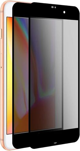 OCESTORE Compatible with iP-hone 7 Plus / 8 Plus Privacy Glass Screen Protector,(2 Pack) Anti-Spy Anti-Fingerprint Ultra-Thin Anti-Scratch 9H Hardness Tempered Glass Protective Film in Saudi Arabia