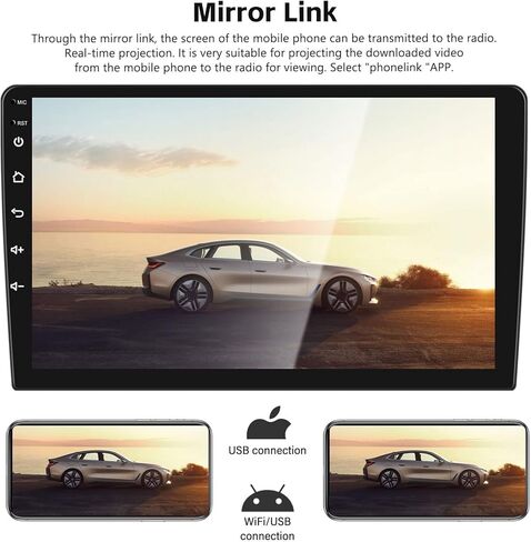2+64G Android 13 Car Stereo for with Jeep Chrysler 300C 2004-2011 with Carplay Android Auto Mirror Link 9 inch Touch Screen FM RDS HiFi Bluetooth WiFi GPS + Camera & MIC in Saudi Arabia