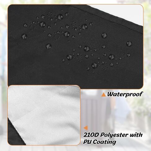 Patio Cooler Cart Cover, Fits for Most 80 Quart Rolling Cooler Cart Cover, Waterproof Patio Ice Chest Protective Covers for Outdoor Bar Cart, 33L X 19W X31H in in Kuwait