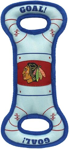 Pets First NHL St. Louis Blues Hockey Field Dog Tug Fetch Squeak Chew Toy, Team Color, one Size (BLU-3030) in Saudi Arabia