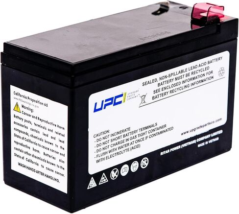 شركة UPC لقطع الغيار APCRBC110-UPC بطارية بديلة لموديلات APC APCRBC110، BE550R، BE550G، BN600G، BE550G-CN، BN575G in Kuwait