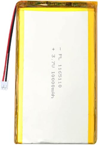 3.7V 10000mAh 1165110 Lipo Battery Rechargeable Lithium Polymer Ion Battery with PH2.0mm JST Connector in Saudi Arabia