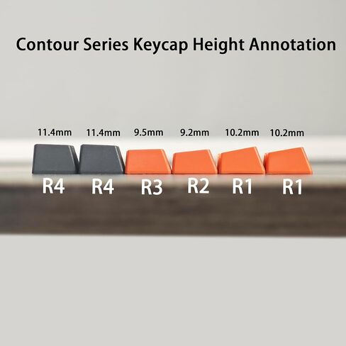 Carbon Miami PBT Double Shot Cherry Profile ANSI Backlit Keycaps for MX Mechanical Keyboard Melody 96 KBD75 68 61 87 104 Keychron(Only Keycap) (Carbon) in Saudi Arabia