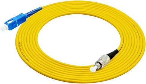 10 Meters 33ft SC to SC Fiber Optic Cable Jumper Optical Patch Cord Simplex Single-mode 9/125 SC-SC in Saudi Arabia