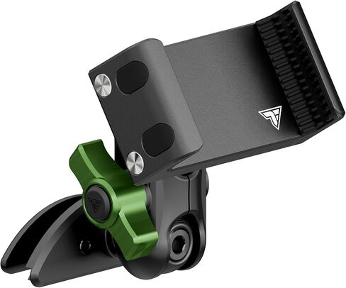 Tackform Vent Phone Mount Compatible with 2018 – 2023 Jeep JL, Gladiator, and 4XE | CNC Billet Aluminum | Zero Slip, Anti-Scratch | Universal Holder Compatible with iPhone, Galaxy, More | Black Knob in Saudi Arabia