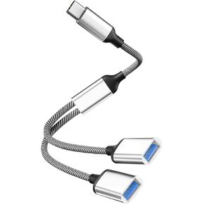 USB C to USB Splitter, USB C to Multiple USB A Female Dual Port, USB Splitter y Cable