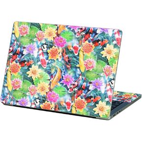 MightySkins Glossy Glitter Skin Compatible with Apple MacBook Pro 14" (2021) - Koi Pond | Protective, Durable High-Gloss Glitter Finish | Easy to Apply and Change Styles | Made in The USA