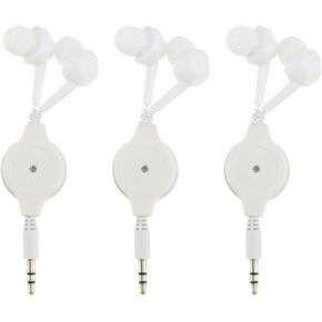 3 Pcs Mini Earphone 3.5mm Earphone 3.5mm Mic Wired Earphones Ear Phones Wired Over Ear Earbuds Wired Over