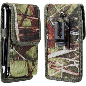 for Lively Jitterbug Smart4 Case, Jitterbug Smart 4 Case, Camouflage Design Vegan Leather Wallet Holster Case with Belt Metal Loop Clip Credit Card Holder Wallet Case for Lively Jitterbug Smart4