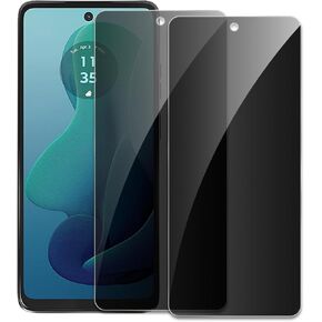 قطعتان من واقي شاشة الخصوصية لهاتف Motorola Moto G 5G 2024، طبقة زجاجية مقواة مضادة للتجسس، صلابة 9H، ترقية حماية الحواف، سهلة التركيب، خالية من الفقاعات، صديقة للحافظة in Kuwait