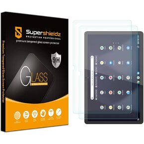 Supershieldz (2 Pack) Designed for Lenovo Chromebook Duet 3 (11 inch) Screen Protector, (Tempered Glass) Anti Scratch, Bubble Free