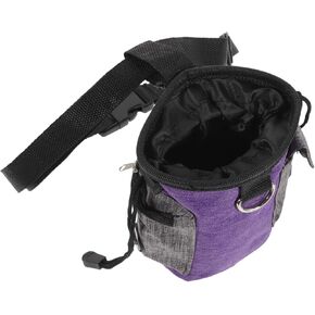 Pet Snack Pack Pet Treats Trendy Treats Dog Walking Fanny Pack Dog Treat Snack Bags Dog Training Pouch Dog Treat Reward Bag Outdoor Puppy Snack Pouch Portable Dog Food Bag Fashion