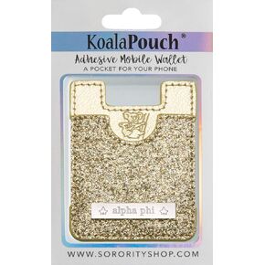 Sorority Shop Alpha Phi - Glitter Koala Pouch (Pink)