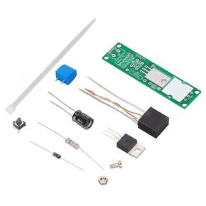 Tgoon Arc Igniter Kit, 0.5kv-0.8kv Output Pulse Voltage High Voltage Igniters Lighter Compact Size Easy Installation DC 3-5V 5A Arc Igniter Lighter Kit for DIY Electronic Production Suite