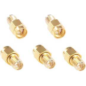 5pcs SMA Male to RPSMA Female RF Coaxial Coax Adapter for WiFi Antenna(F95-5)