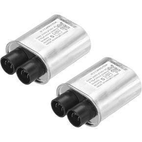 MECCANIXITY Microwave Capacitor Replacement High Voltage Oven Capacitor 2100VAC 0.70uf Pack of 2