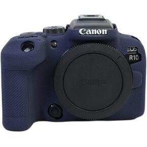 R10 Case, Fullbody Ultra-thin Lightweight Rubber Soft Silicone Housing Case Bag Cover for Canon Eos R10 (Green)