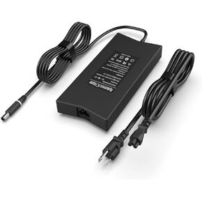 Dell 130w AC Adapter(7.4mm Tip) for Dell Inspiron 15 7000 7559 Dell G3 G5 PA-4E LA130PM121 DA130PE1-00 JU012 CM161 Charger Dell Vostro 500 1000 1200 1500, Dell Latitude E6400 D400 7 3-Prong AC Adapter