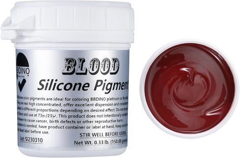 BBDINO Silicone Pigment, Real High Concentrated Liquid Silicone Dye/Colorant, Ideal for Silicone Dyeing/Coloring and Silicone Mold Making etc.(0.33 lb./0.15 kg. White) in Saudi Arabia
