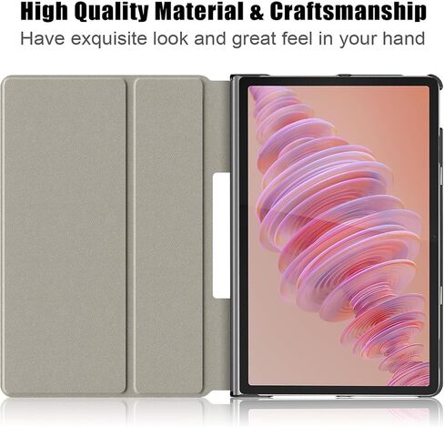 Gylint Case for Lenovo Tab Plus 11.5'' 2024, Folding Folio Ultra-Thin PU Leather Stand Case Cover for Lenovo Tab Plus 11.5'' TB-351FU Rose Gold in Kuwait