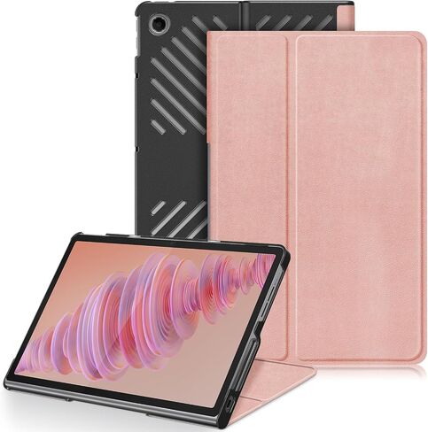 Gylint Case for Lenovo Tab Plus 11.5'' 2024, Folding Folio Ultra-Thin PU Leather Stand Case Cover for Lenovo Tab Plus 11.5'' TB-351FU Rose Gold in Kuwait