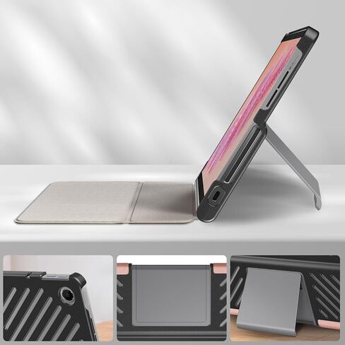 Gylint Case for Lenovo Tab Plus 11.5'' 2024, Folding Folio Ultra-Thin PU Leather Stand Case Cover for Lenovo Tab Plus 11.5'' TB-351FU Rose Gold in Kuwait