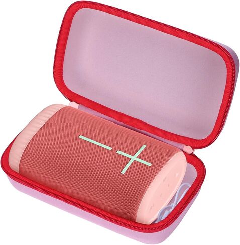 Storage Case Compatible with Ultimate Ears UE EVERBOOM Wireless Bluetooth Portable Speaker (Black + Yellow Case) in Kuwait