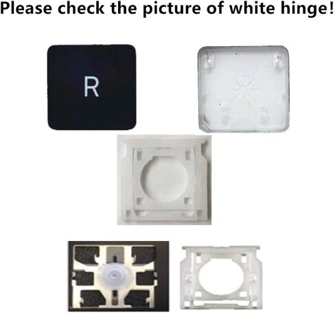 Replacement Individual AP08 Type R Key Cap and Hinges are Applicable for MacBook Pro Model A1425 A1502 A1398 for MacBook Air Model A1369/A1466 A1370/A1465 Keyboard to Replace The R Key Cap and Hinge in Saudi Arabia