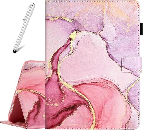 Fancity for iPad 10th Generation Case 2022, for iPad 10.9 Inch Leather Cover with Kickstand Pencil Holder, Folio Magnectic Case with Smart Auto Wake/Sleep for iPad 10th Gen. 2022, Fancy Butterfly in Kuwait