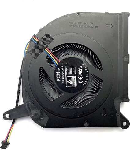 استبدال مروحة تبريد وحدة المعالجة المركزية + وحدة معالجة الرسومات الجديدة لسلسلة Aorus 15P YD XD KD KC XC RTX30 (غير مناسبة لسلسلة RTX20)، لـ AORUS 15 XE4 (Intel 12th Gen)، لـ AORUS 5 SE4 (Intel 12th Gen) in Saudi Arabia